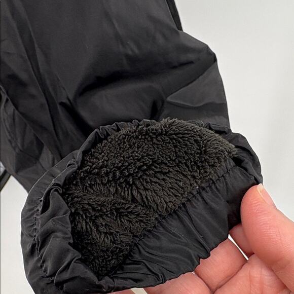 HFX Womens Black Hooded Zip Up Fleece Loned Jacket Size M - Picture 6 of 13